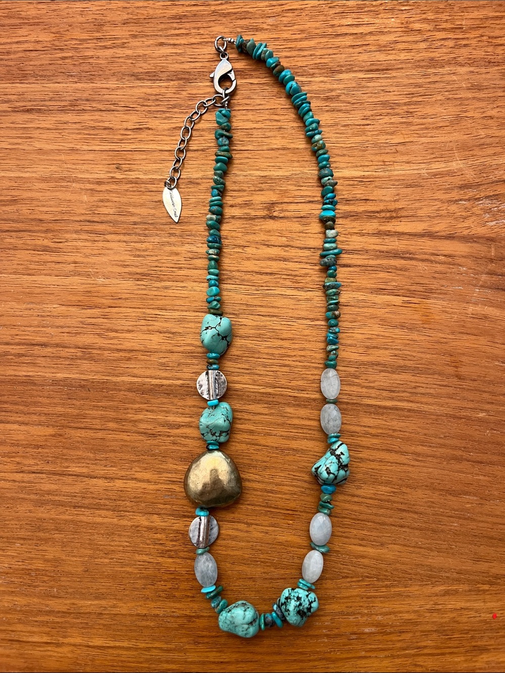 ColdWater Creek Turquoise Tones Necklace